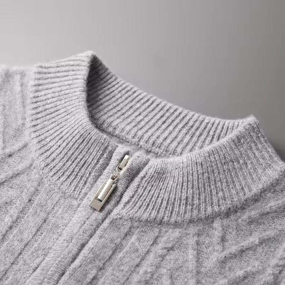 Gilet in Cashmere con Motivo Verona