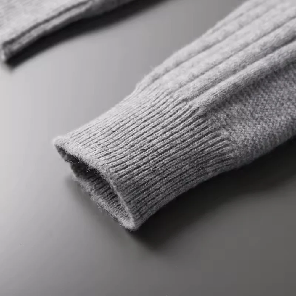 Gilet in Cashmere con Motivo Verona