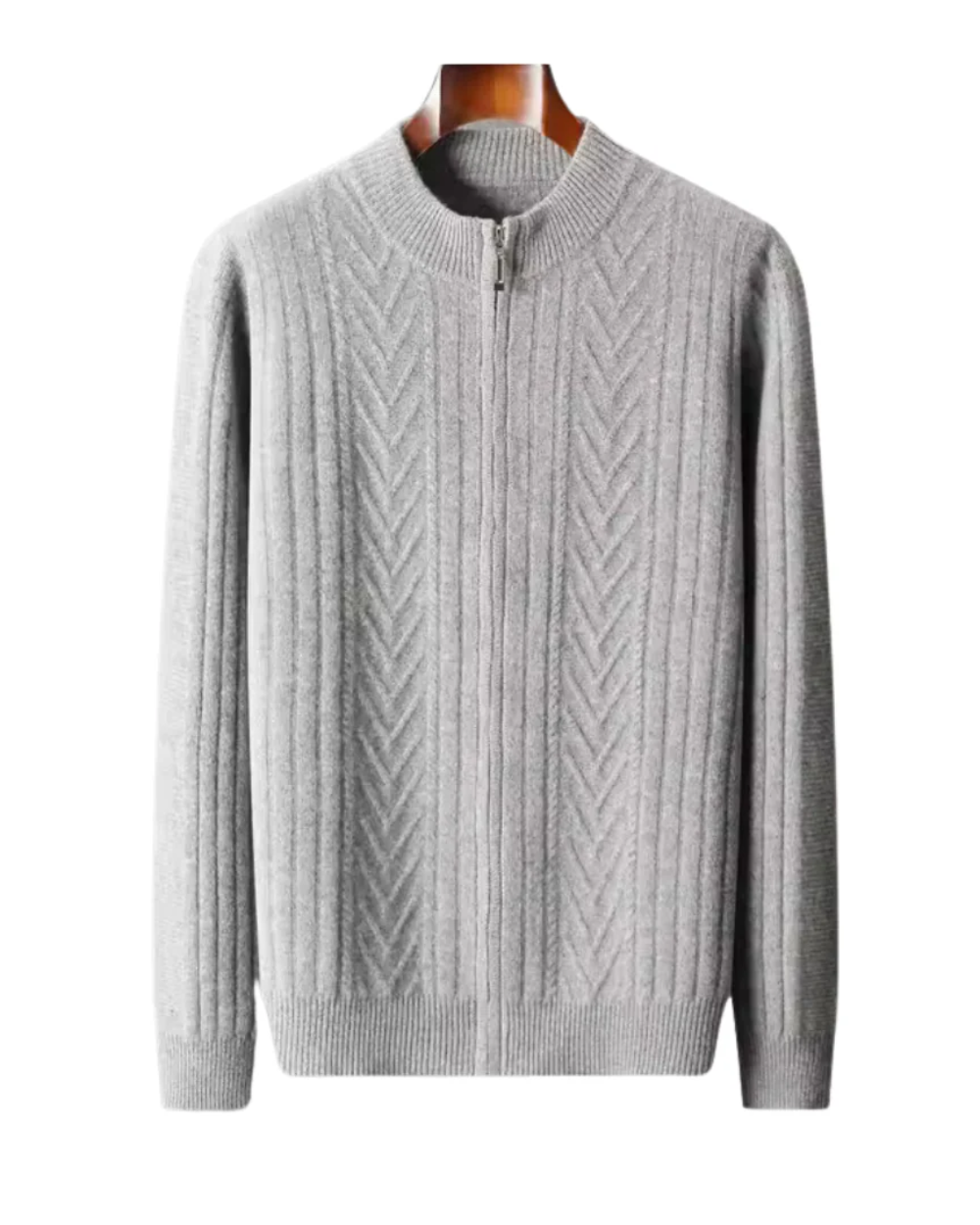 Gilet in Cashmere con Motivo Verona