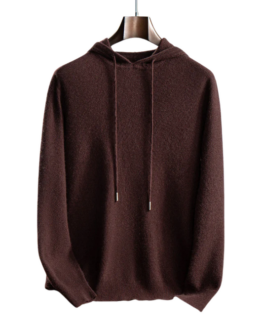 Felpa con Cappuccio in Cashmere Procida