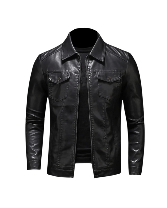 Giacca in Pelle Alessandro