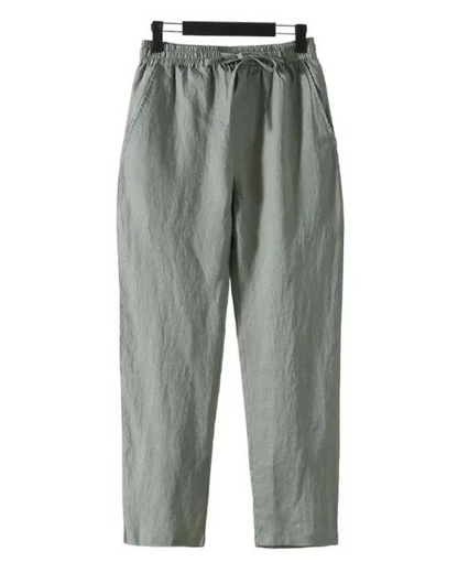 Pantaloni in Lino Palm Springs