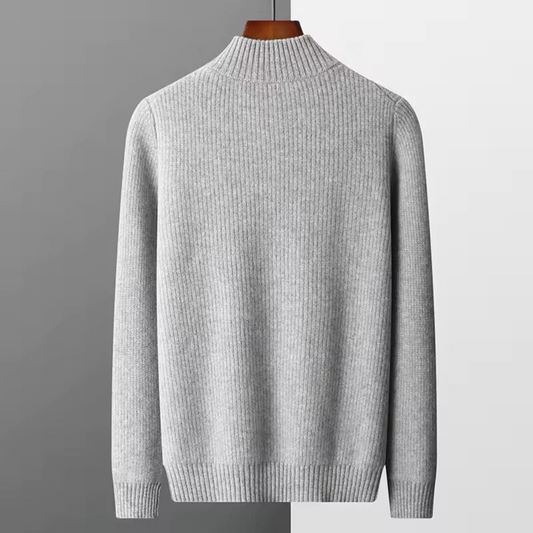 Gilet a Costine in Cashmere delle Seychelles