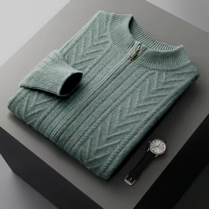Gilet in Cashmere con Motivo Verona