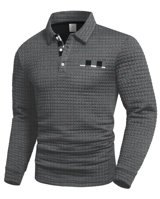 Maglione Polo a Costine