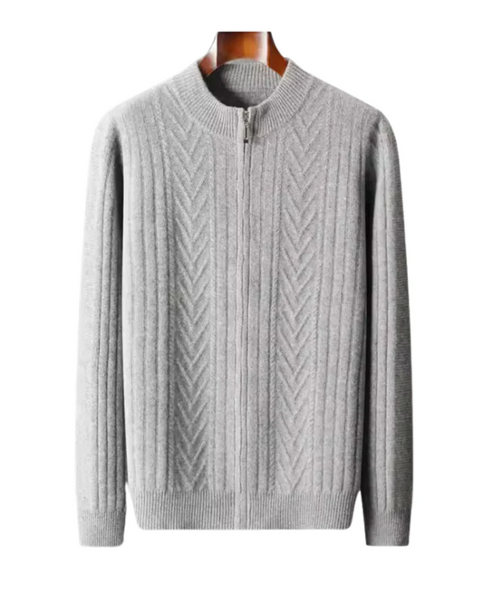 Gilet in Cashmere con Motivo Verona