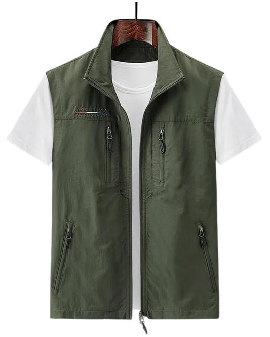 Cardigan Impermeabile Multipocket